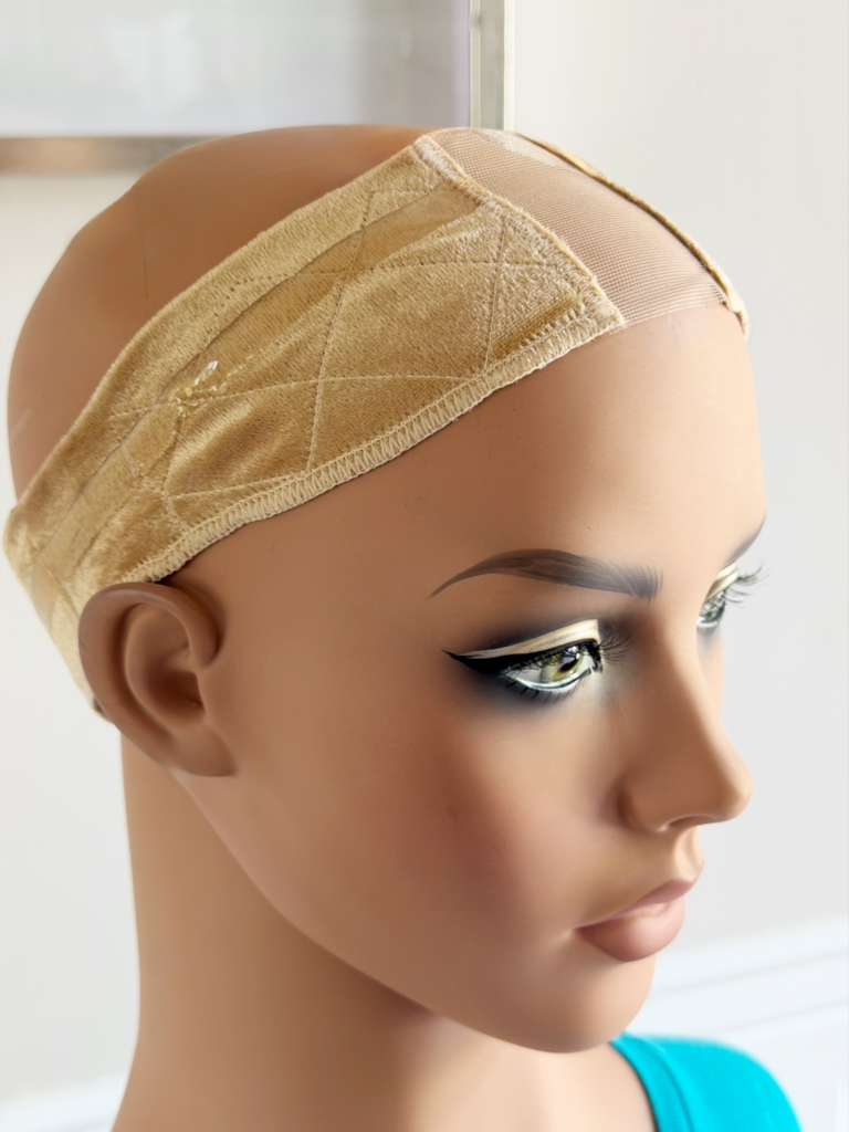 Reusable Wig Grip with Silicone (Beige & Brown)