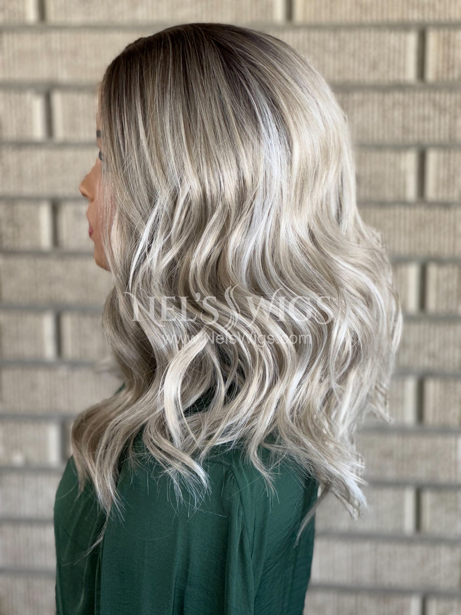 Terry - Ash Blonde with Highlights - Final Sale