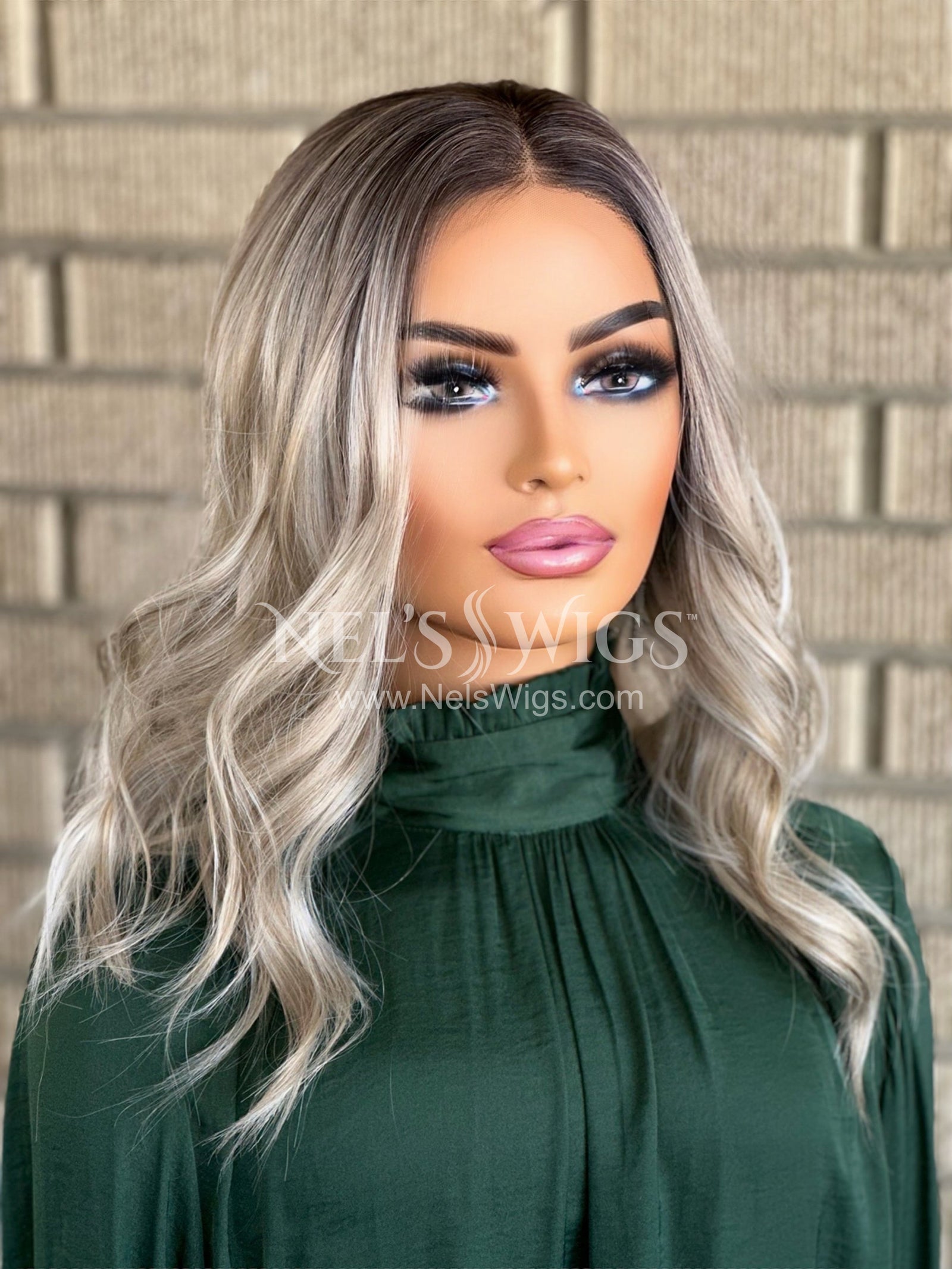 Terry - Ash Blonde with Highlights - Final Sale