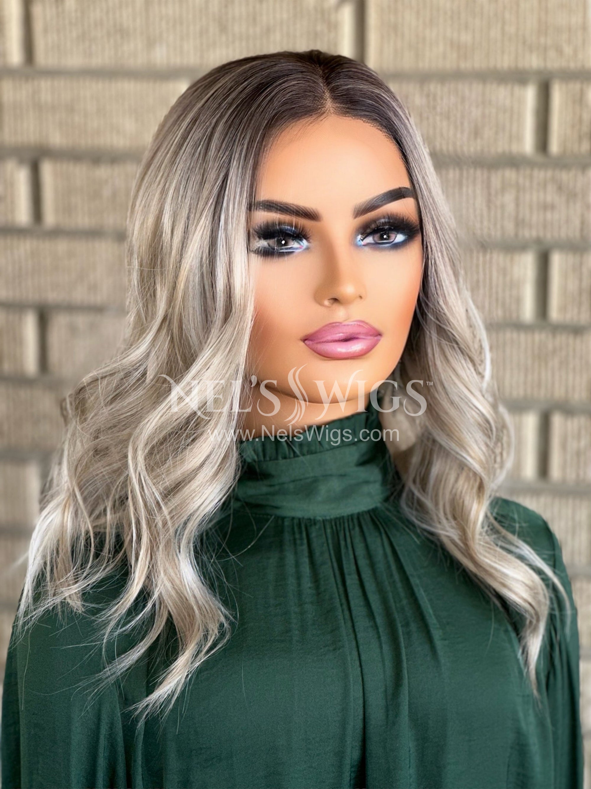 Terry - Ash Blonde with Highlights