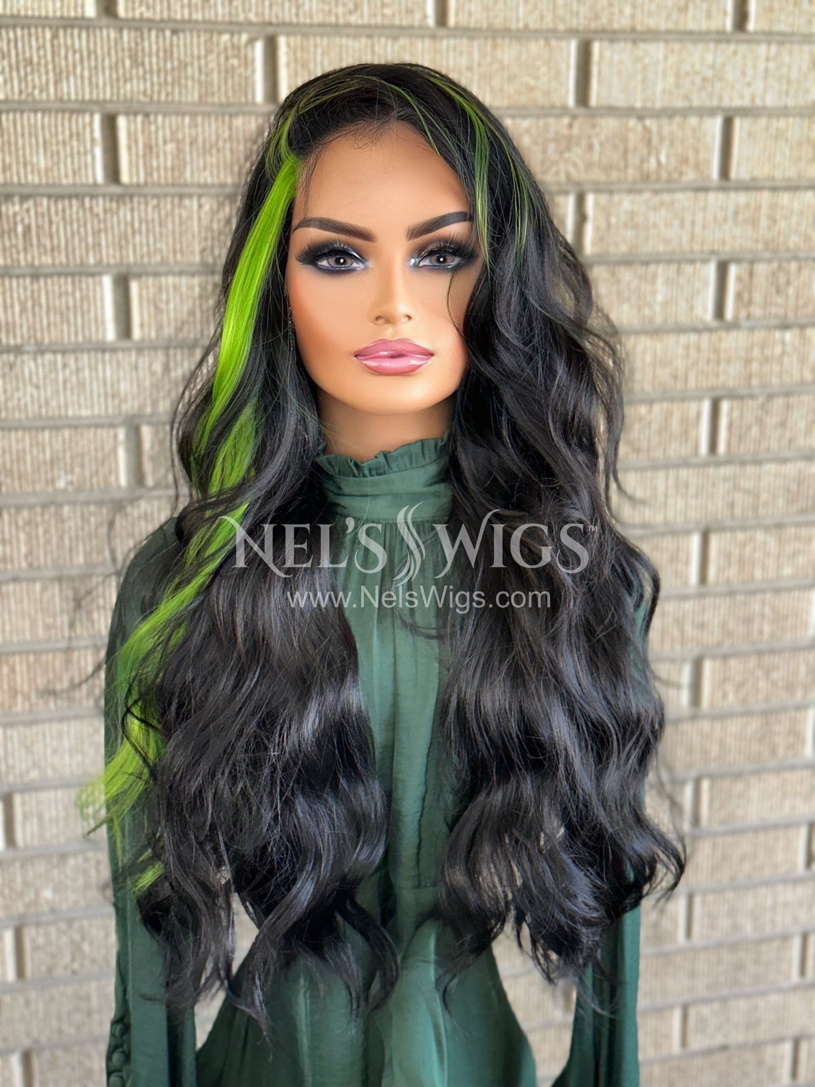 Money earner celebrity hotsell lace wig green