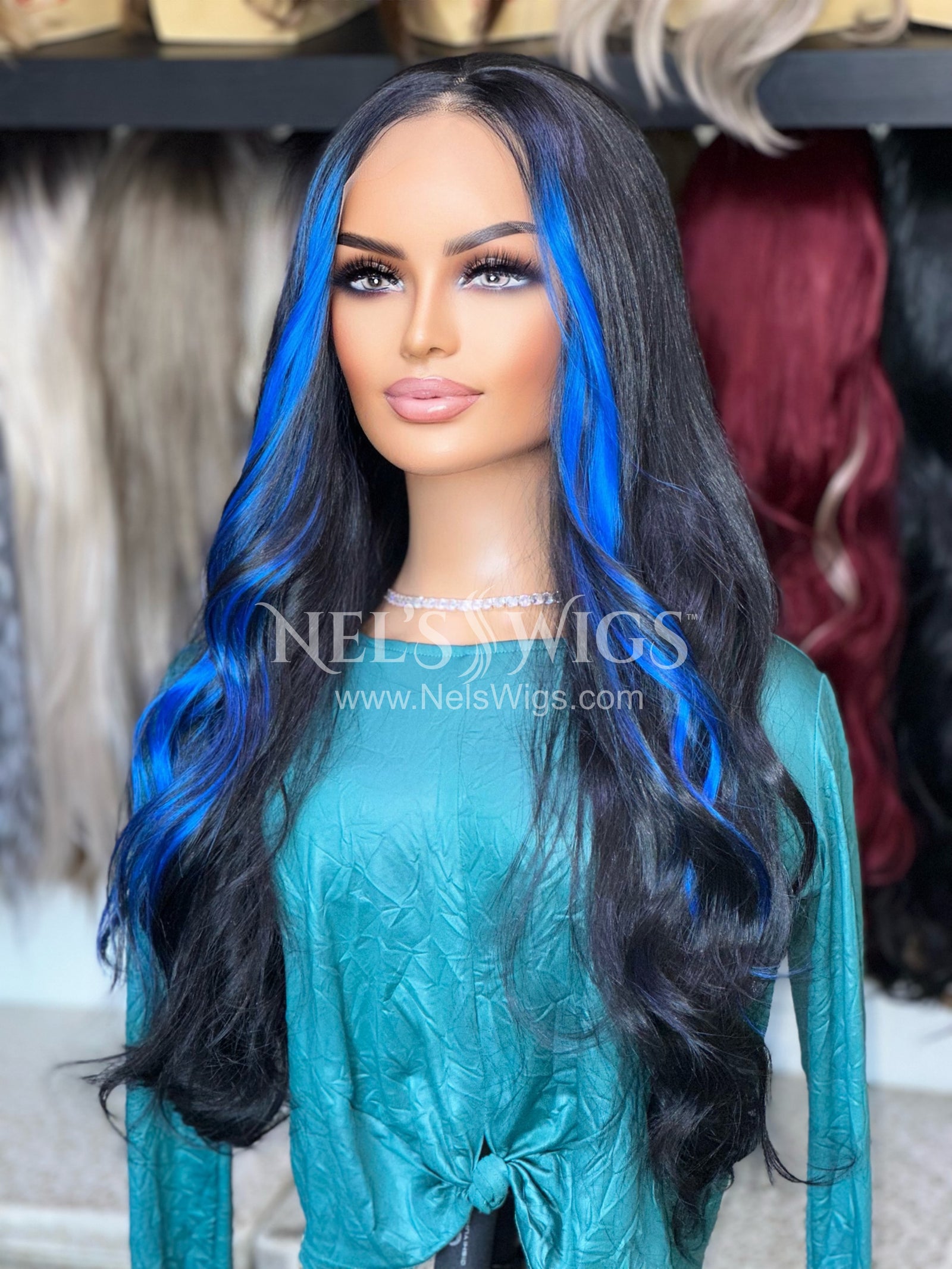 Summer - Black with Blue Money Pieces - FINAL SALE (discontinued)